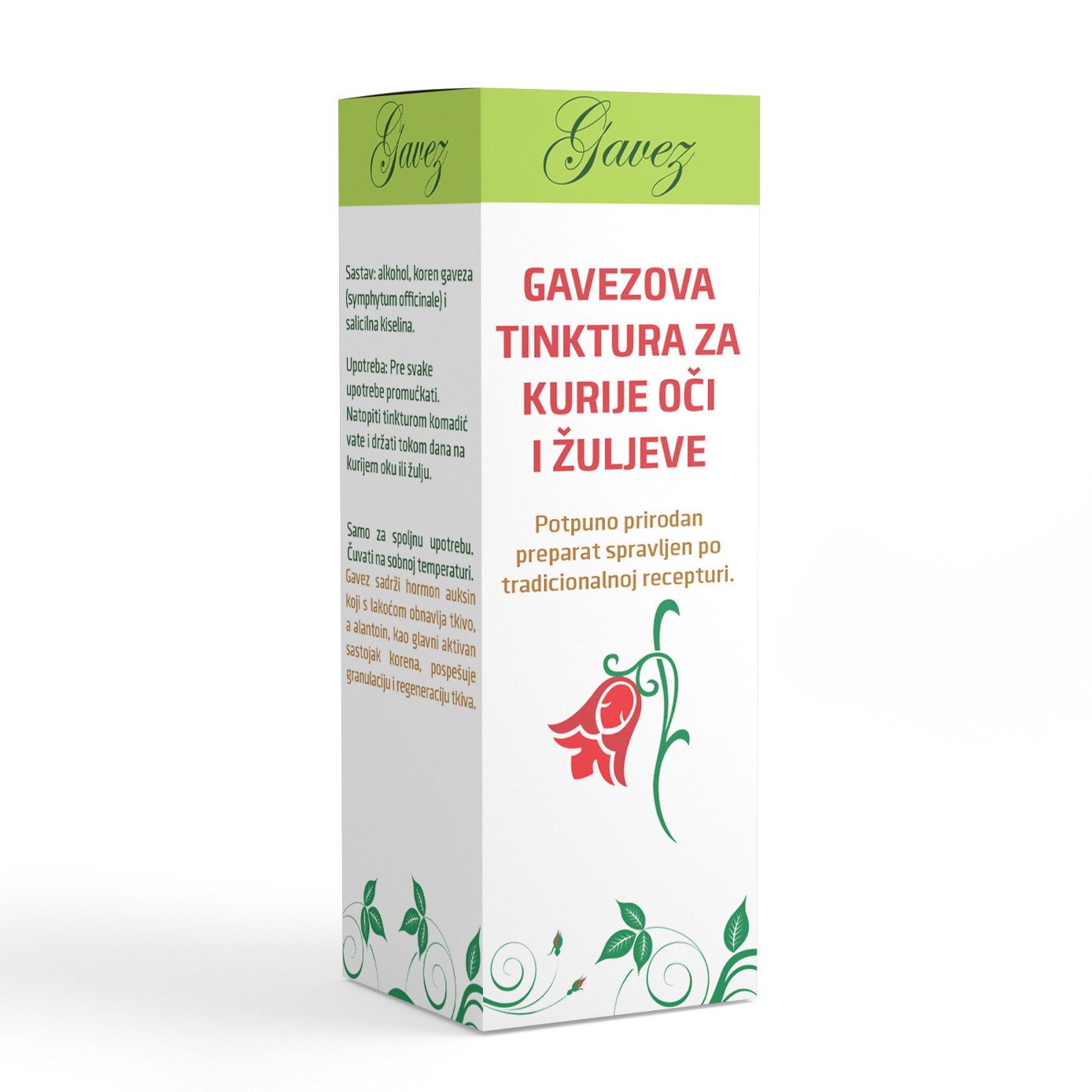 Gavezova tinktura za kurije oči i žuljeve