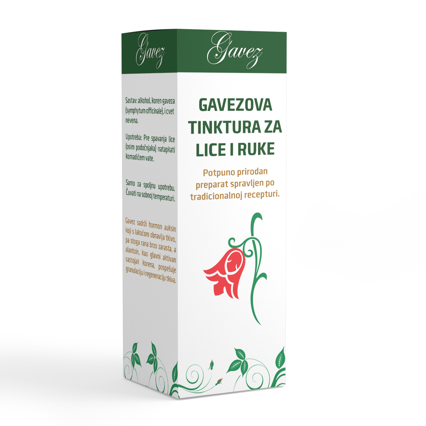 Gavezova tinktura za lice i ruke